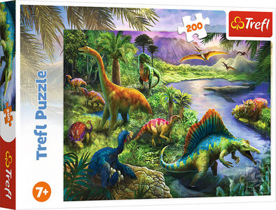Trefl Puzzle Dinosaurier 200 Teile