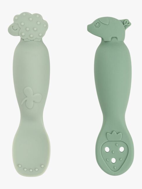 Done By Deer Tiny Farm Löffel 2er-Pack, Green