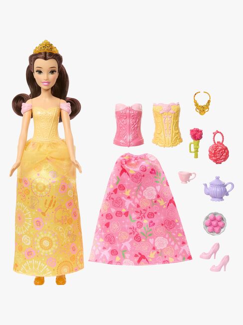 Disney Prinzessinnen Modepuppe Belle mit Outfits