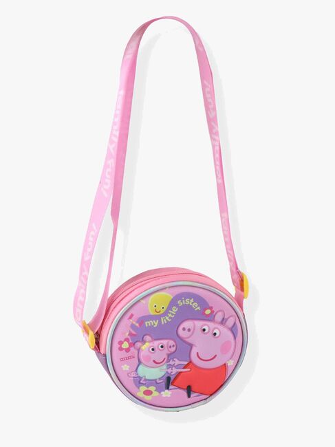 Peppa Wutz 3D Schultertasche, Rosa