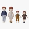 Bloomingville MINI Puppen Familie Webster 4 Teile