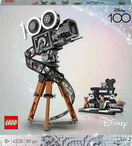 LEGO Disney Classic 43230 Kamera – Hommage an Walt Disney