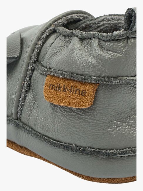 Mikk-Line Leather Hausschuhe, Elephant