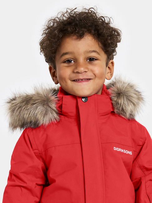 Didriksons Bjärven Winterjacke, Pomme Red