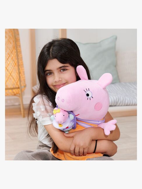 Peppa Wutz Plüschspielzeug Mama Wutz mit Evie 33 cm