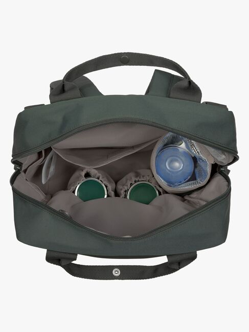 Lässig Vividal Wickeltasche Rucksack, Dark Olive