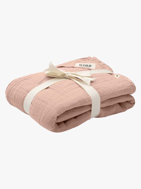 BIBS Cuddle Swaddle Musselintuch, Blush