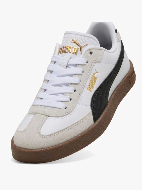 Puma Club II Era Jr Sneaker, White/Black