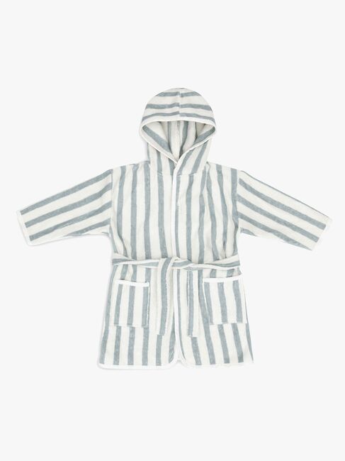 Jollein Bademantel, Stripe Sea Green