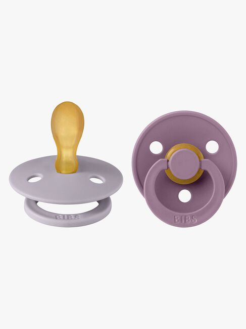 BIBS Colour Schnuller 2er-Pack Latex Größe 2, Fossil Grey/Mauve 2221-422-4111_1.jpg