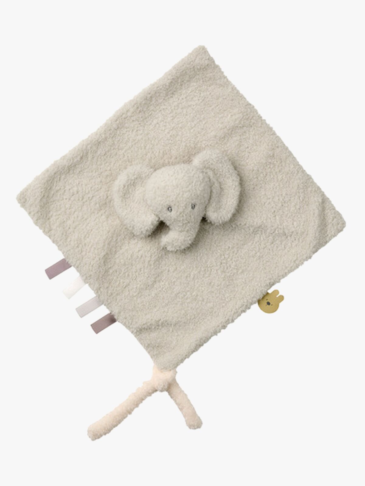 Nattou Teddy Schmusetuch Elefant, Hellgrau