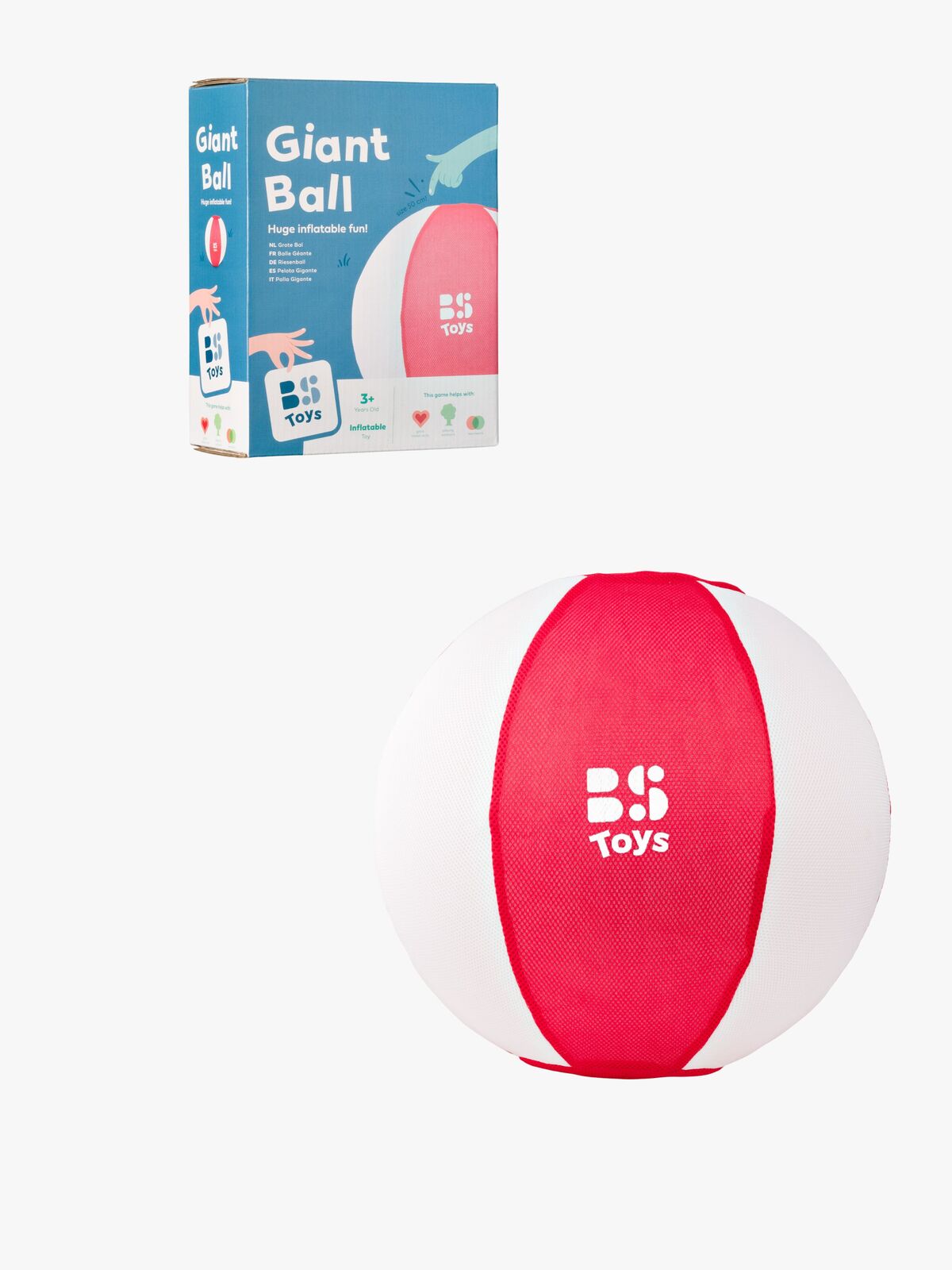BS Toys Riesenball, Rot