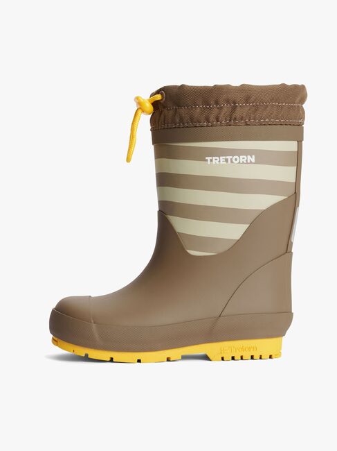 Tretorn Gränna Gefütterte Gummistiefel, Shitake