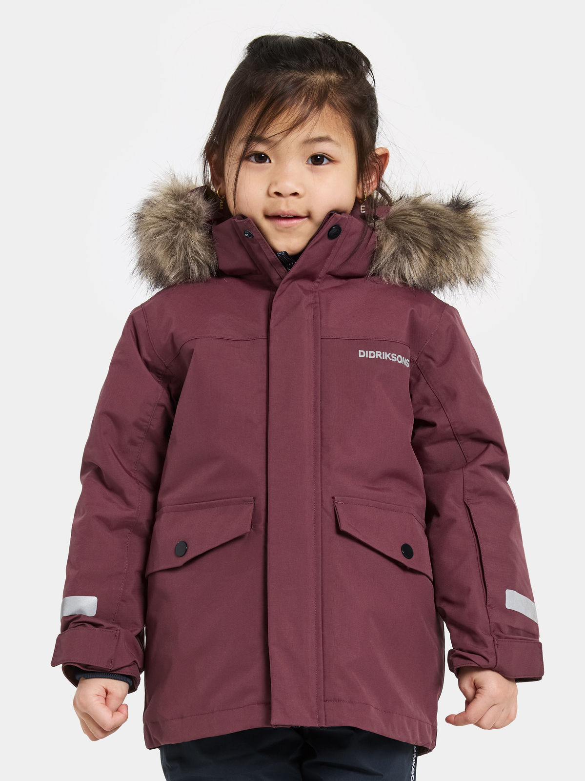 Didriksons Bjärven Winterjacke, Anemon Red