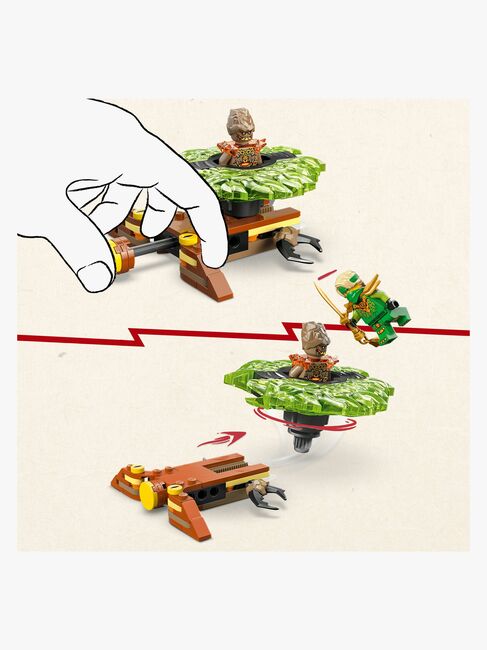 LEGO Ninjago 71850 Lloyd vs. Erdmonster-Spinner
