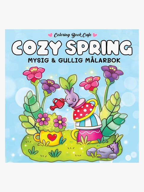 Cozy Spring Malbuch