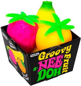 NeeDoh Groovy Fruit Quetschbälle