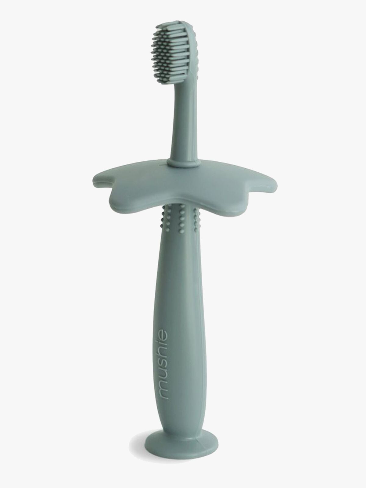 Mushie Star Lern-Zahnbürste, Cambridge Blue