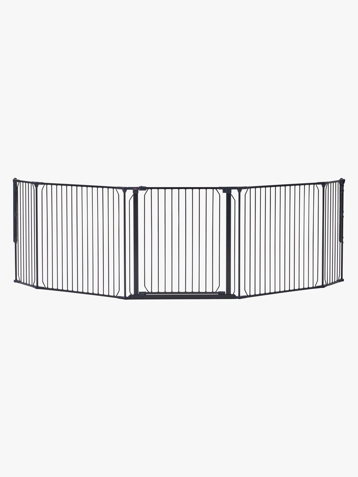 BabyDan CombiFit XL Schraubgitter 90-278 cm, Schwarz