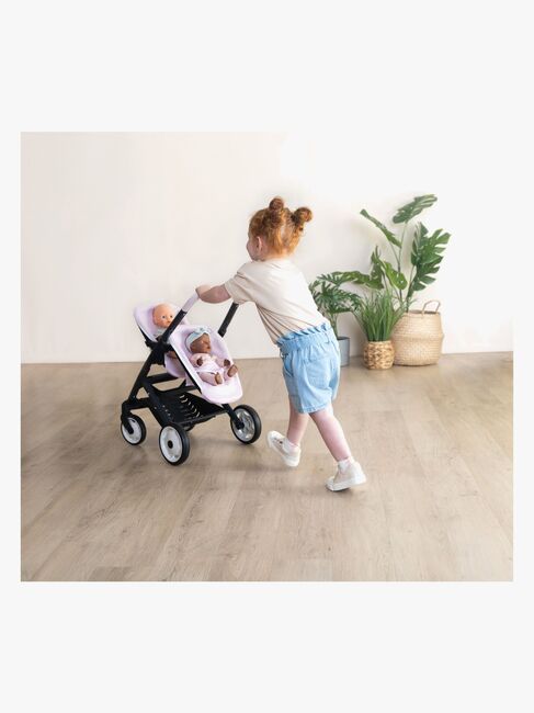 Smoby MAXI-COSI Zwillingswagen, Rosa