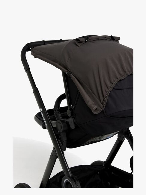 Beemoo UV Sonnenschutz mit Fenster für Kinderwagen, Stone
