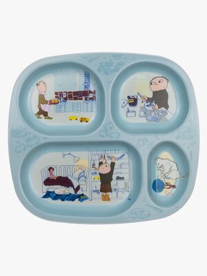 Willi Wiberg Unterteilter Teller