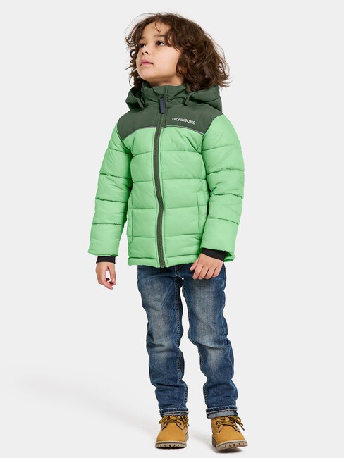 Didriksons Fox Winterjacke, Dusty Lime