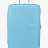 American Tourister Soundbox Spinner Koffer 97-110L, Blueberry Fizz