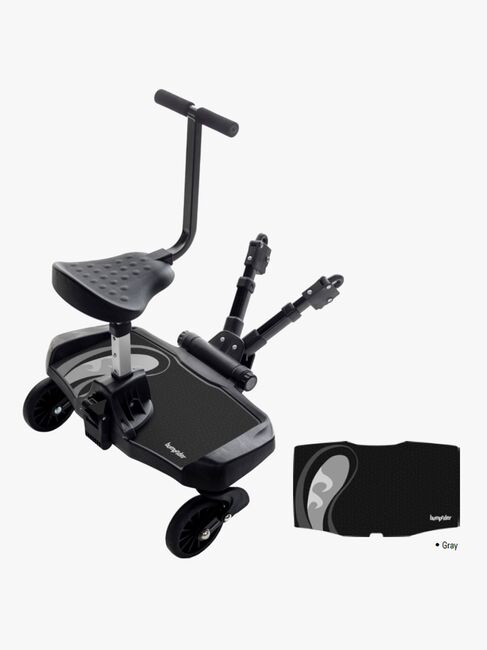 Bumprider Mitfahrbrett mit Sitz, Grau
