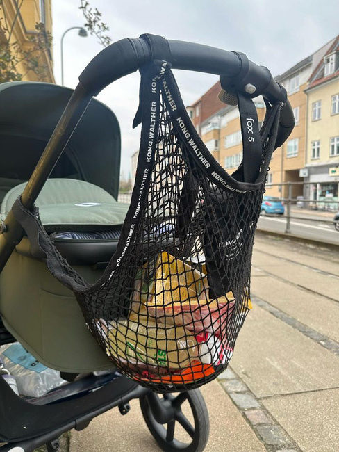 KONG.WALTHER Magic Shopper Stoffbeutel, Black