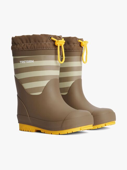 Tretorn Gränna Gefütterte Gummistiefel, Shitake