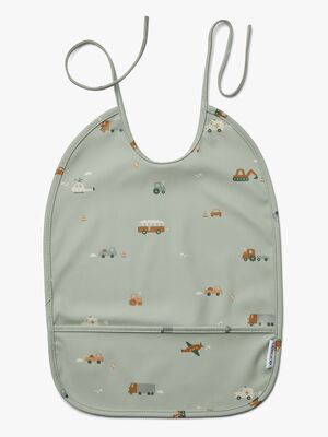 LIEWOOD Lai Lätzchen, Vehicles/Dove Blue