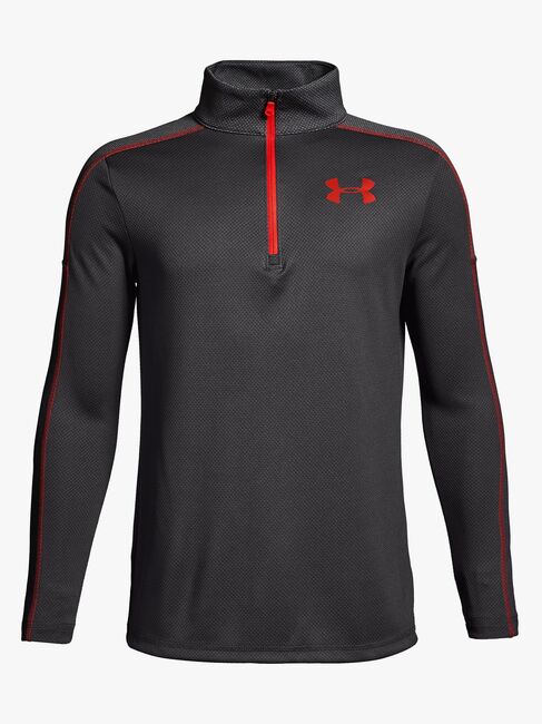 Under armour Tech 1/2 Zip Trainingsshirt, Charcoal Medium Heat