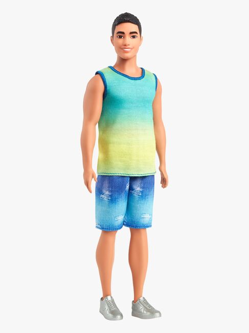 Barbie Fashionistas Puppe Ken in Denim-Shorts