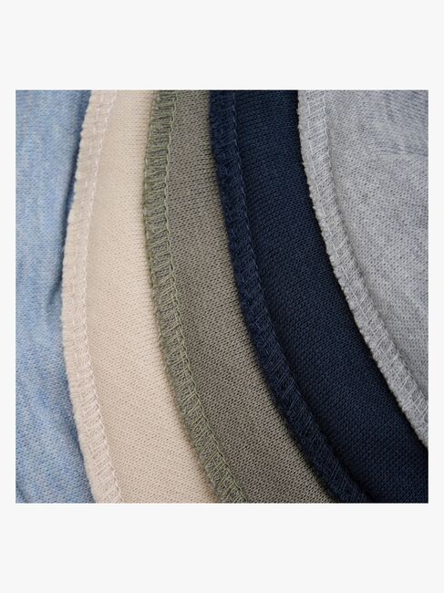 Pippi Halstücher 5er-Pack, Blue Fog