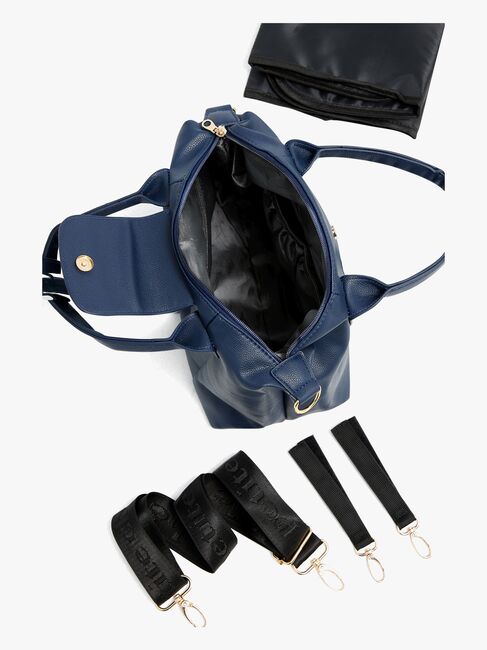 Petite Chérie Chic Mini Wickeltasche / Organizer, Medieval Blue