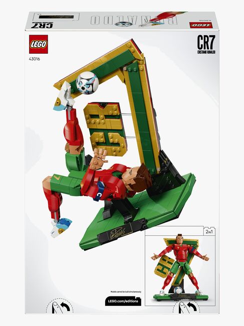 LEGO Editions Football 43016 Cristiano Ronaldo – Fußballlegende