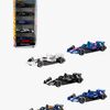 Hot Wheels F1 Autos Die-Cast 1:64 5er-Set