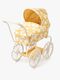 LIEWOOD Adaline Puppenwagen, Flower/Lemon Yellow