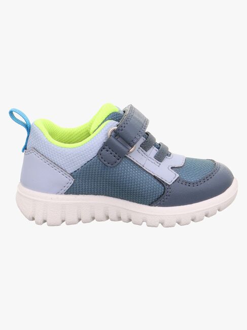 Superfit Sport7 Mini GTX Sneaker, Blau/Gelb