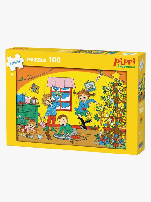 Kärnan Pippi Weihnachtspuzzle 100 Teile 54005julpussel-1-1133_1.jpg