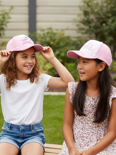 Barbie Kappe 2er-Pack, Rosa