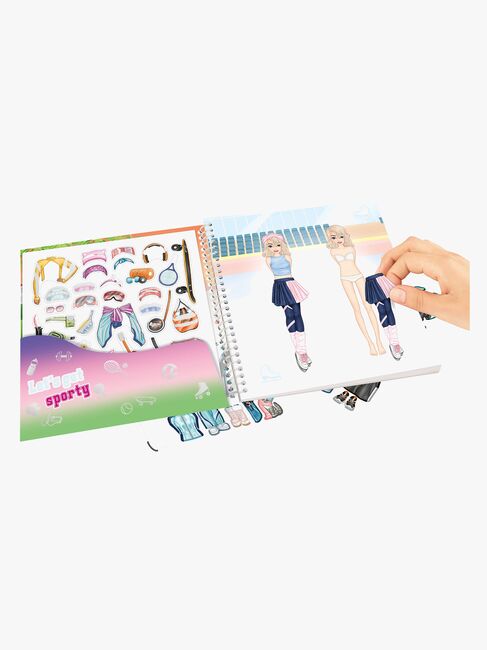 TOPModel Dress Me Up Stickerbuch Sport