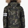 Lindberg Camo Winterjacke, Green