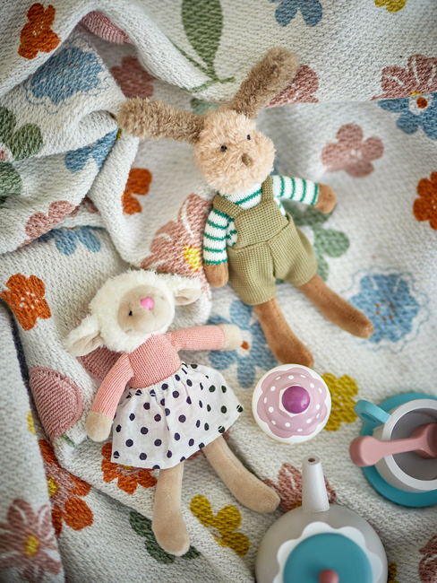 Bloomingville MINI Stofftiere Sol & Teo