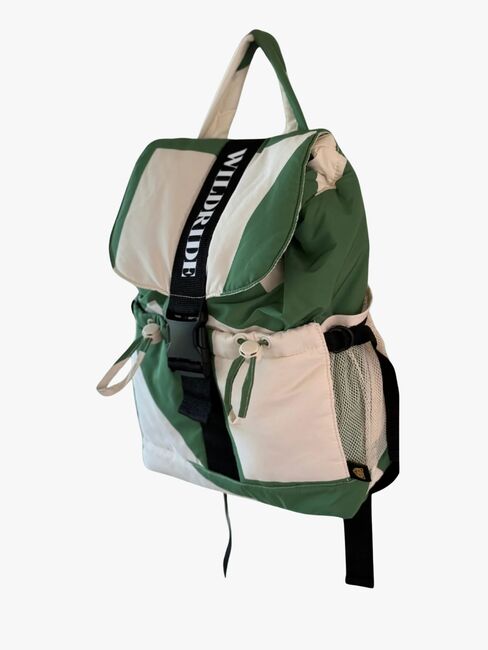 Wildride Wickeltasche Rucksack, Green Graphic