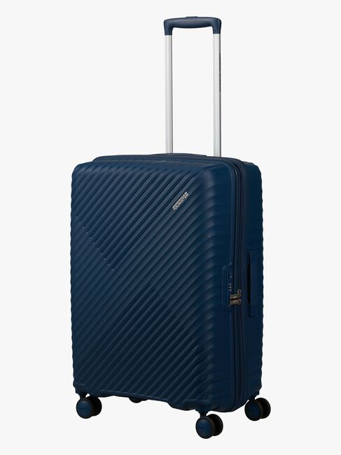 American Tourister Diablast Spinner Koffer 81-91L, Darkwave Blue