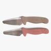 FILIBABBA Kindermesserset 2er-Pack, Warm Grey/Rose