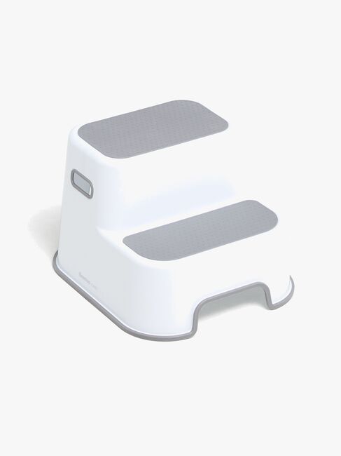 Beemoo CARE Assist Tritthocker, White/Grey