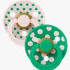 BIBS Studio Colour Polka Schnuller 2er-Pack Latex Größe 2, Petal/Cactus